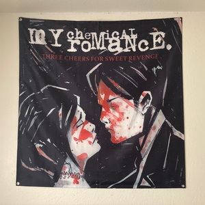 My Chemical Romance three cheers for sweet revenge tapestry